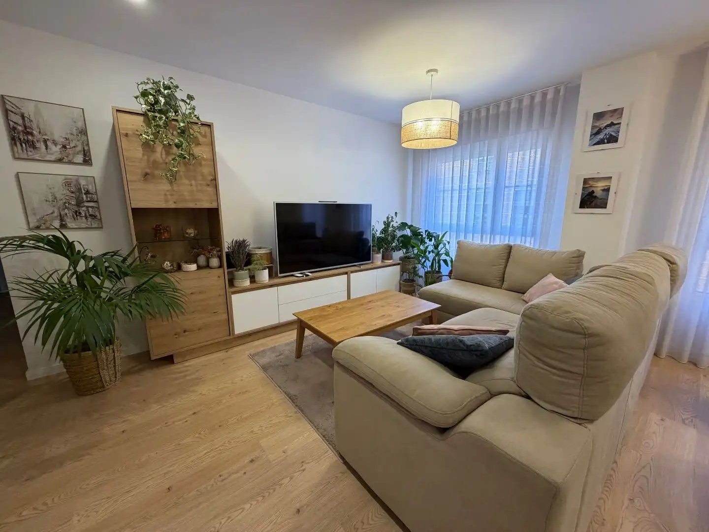 Living room of Flat for sale in Getafe  with Air Conditioner and Terrace