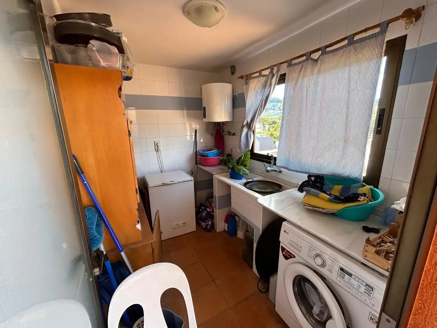 Cuina de Casa o xalet en venda en Alfauir amb Calefacció, Jardí privat i Parquet