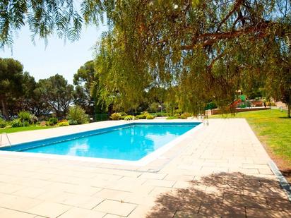 Swimming pool of Single-family semi-detached for sale in Lloret de Mar  with Terrace and Swimming Pool