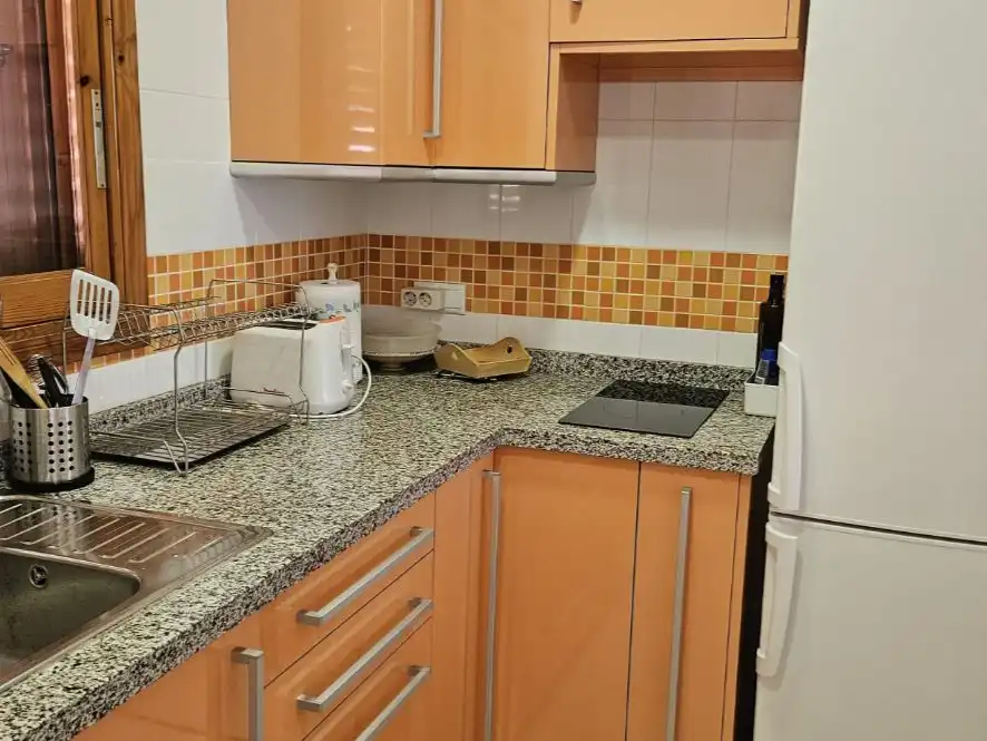 Cuina de Casa o xalet de lloguer en Elche / Elx amb Aire condicionat, Jardí privat i Terrassa