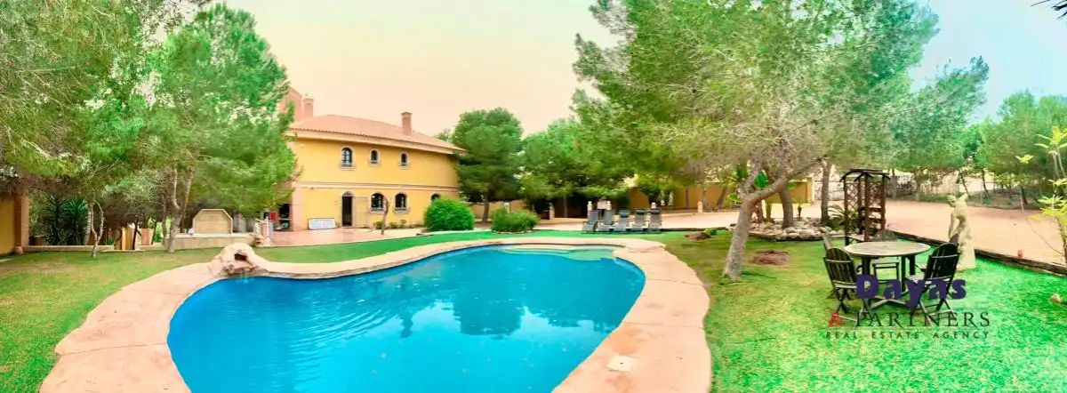 Piscina de Finca rústica en venta en Rojales con Aire acondicionado, Jardín privado y Terraza