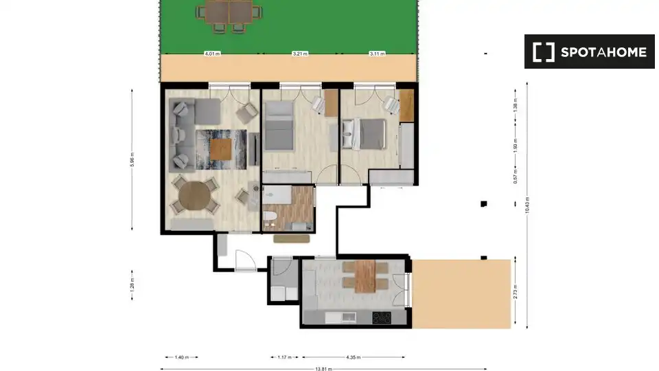 Habitació a Capuchinos - Glorieta - Ciudad Jardín
