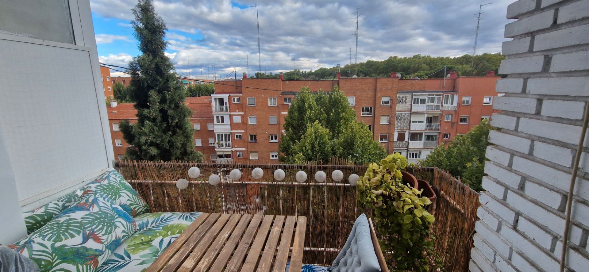 Balcony of Flat to rent in  Madrid Capital  with Air Conditioner, Terrace and Furnished