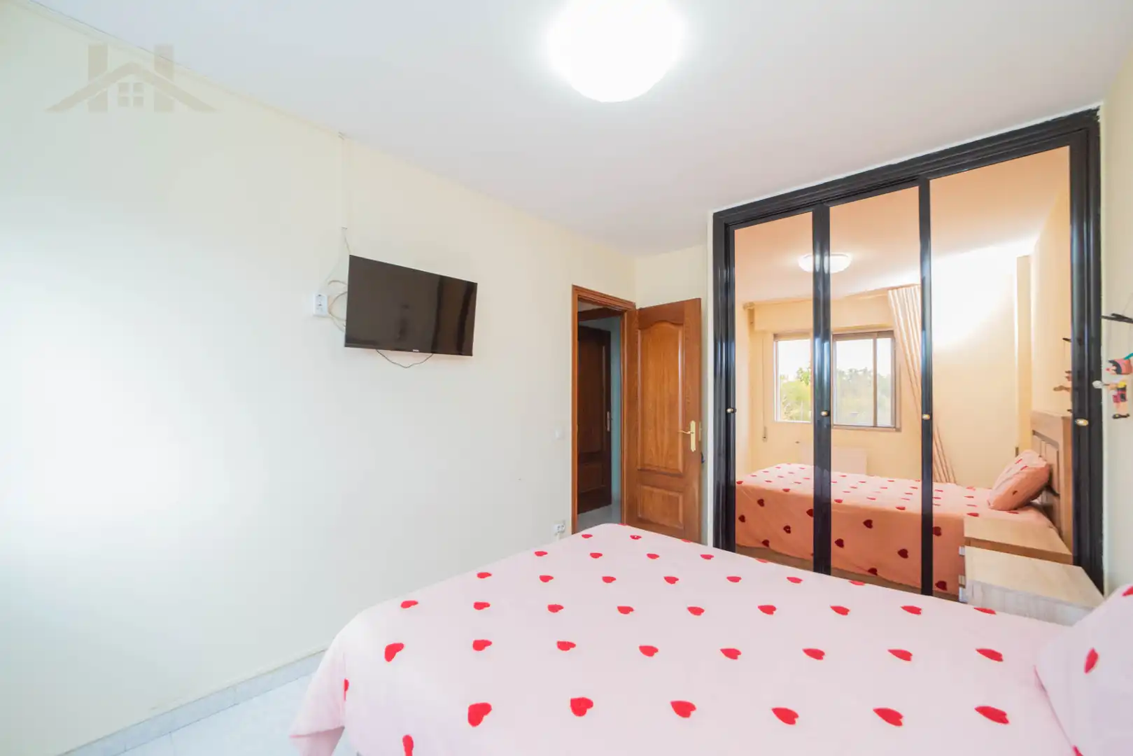 Bedroom of Flat for sale in Móstoles  with Heating, Terrace and Furnished