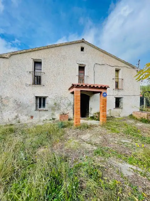 Vista exterior de Finca rústica en venda en Torrelles de Foix