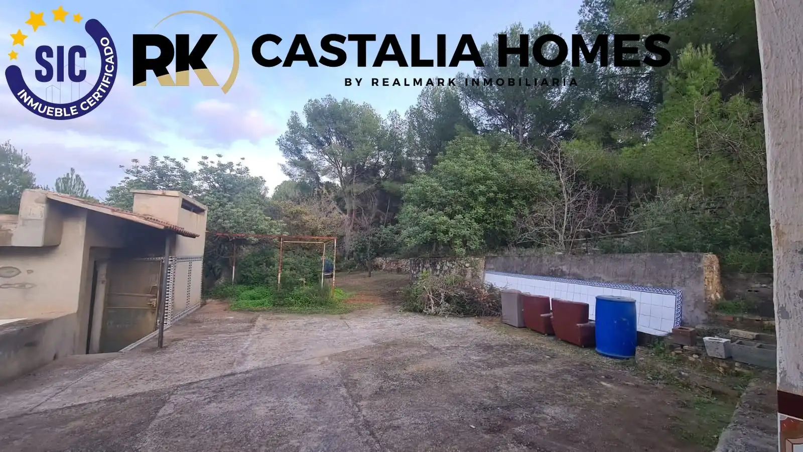 Vista exterior de Casa o chalet en venta en Borriol con Jardín privado y Piscina