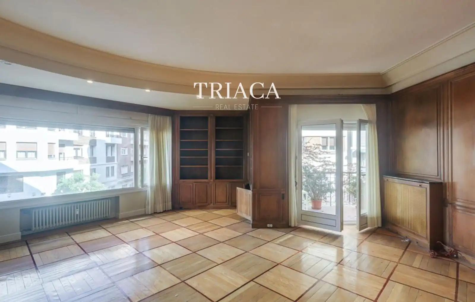Sala de estar de Piso en venta en Madrid con Aire acondicionado, Calefacción y Parquet
