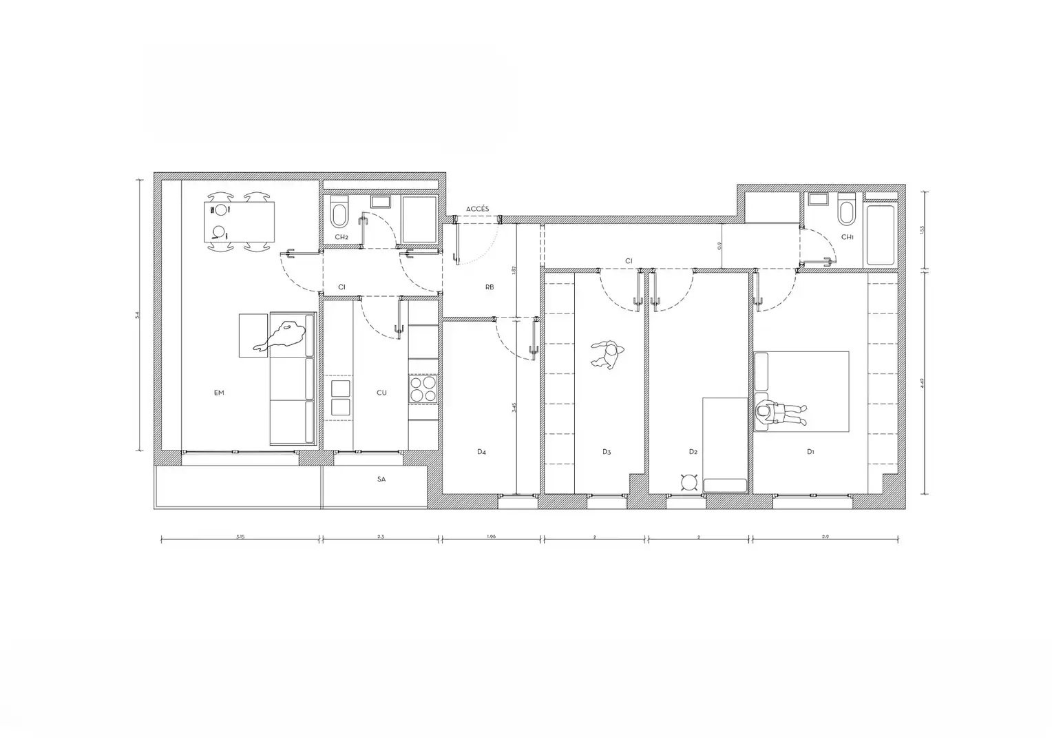 Flat with terrace for sale in Rambla de Josep Anselm Clavé, imagen 26