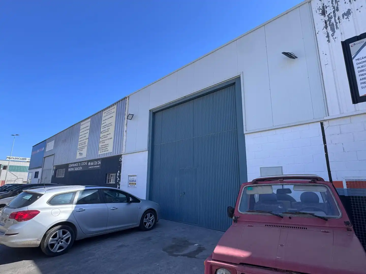 Exterior view of Industrial buildings for rent in El Ejido