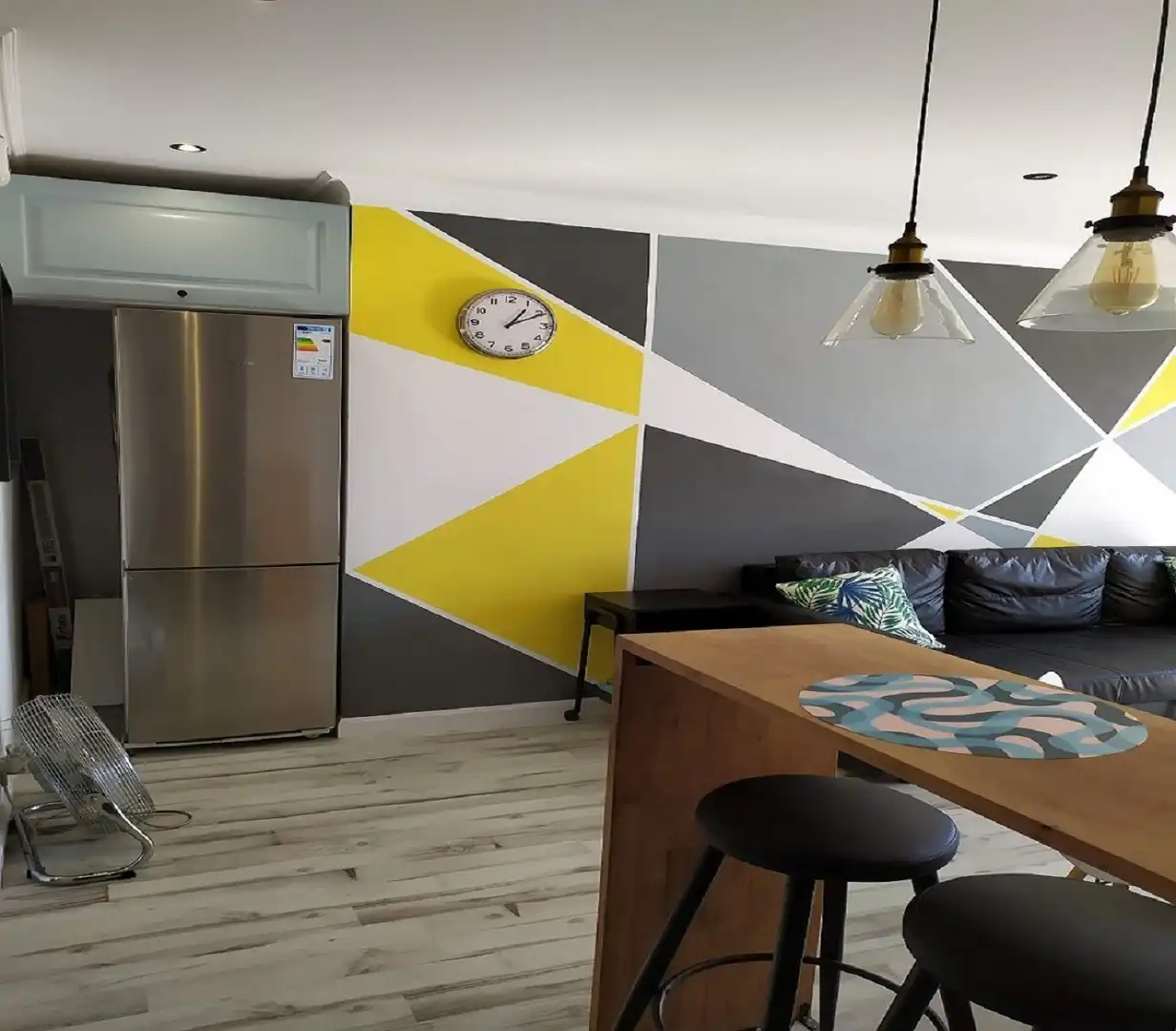 Menjador de Apartament en venda en Castelldefels amb Aire condicionat, Terrassa i Moblat