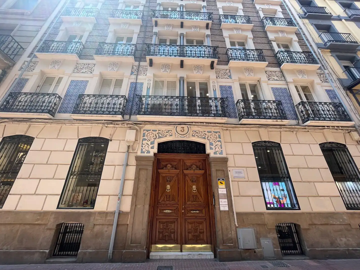 Vista exterior de Apartamento de alquiler en Zaragoza con Aire acondicionado, Calefacción y Parquet