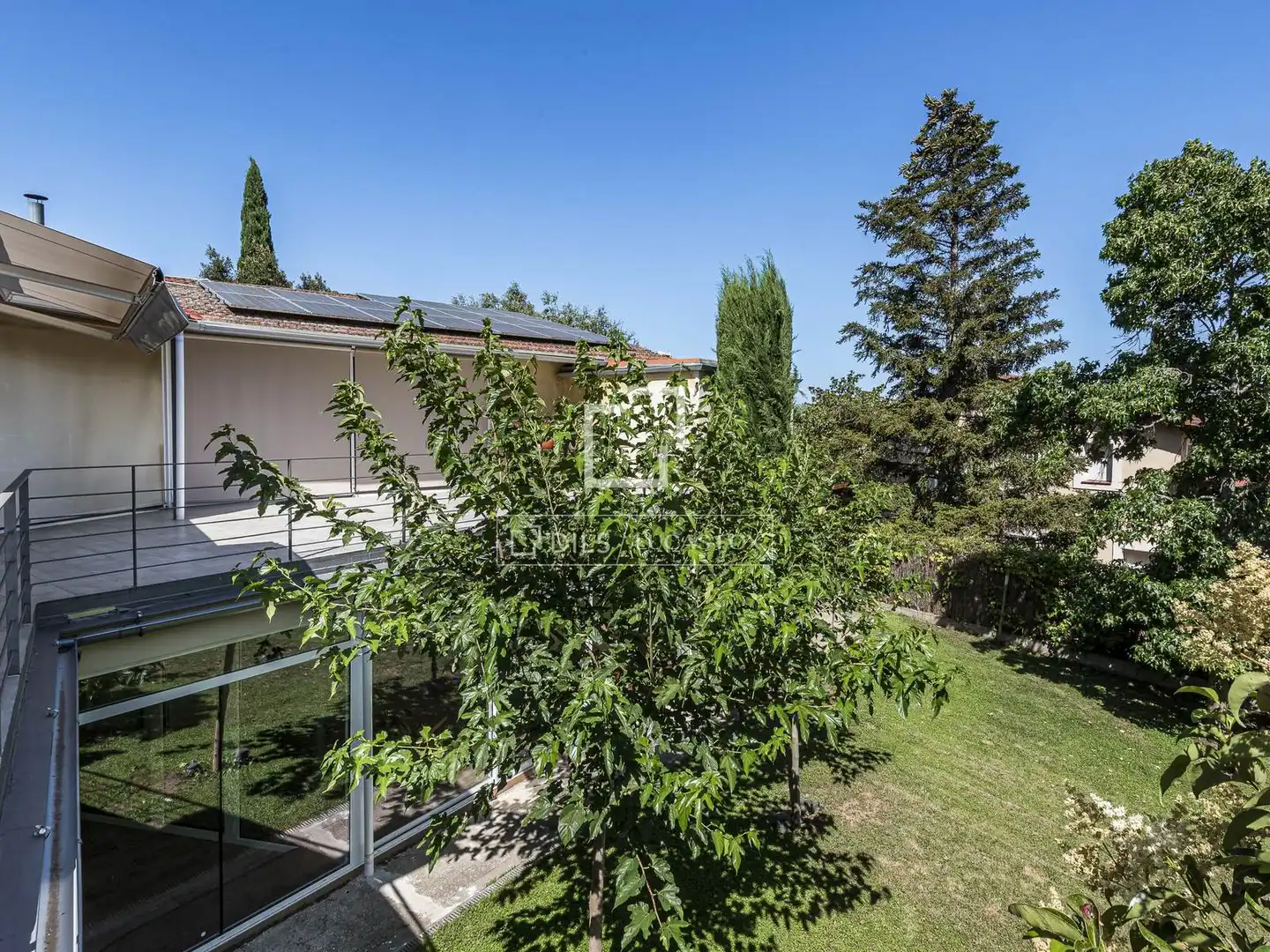 Jardín de Piso de alquiler en Sant Cugat del Vallès con Aire acondicionado, Jardín privado y Terraza