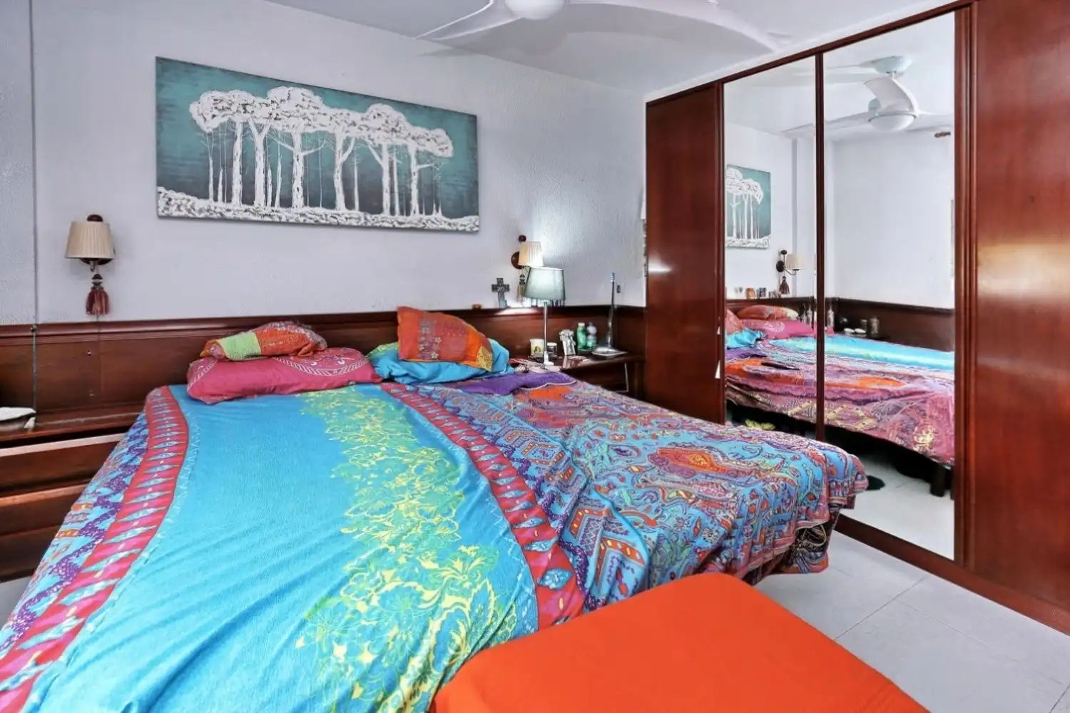 Bedroom of Flat for sale in Barcelona  with Heating, Oven and Balcony