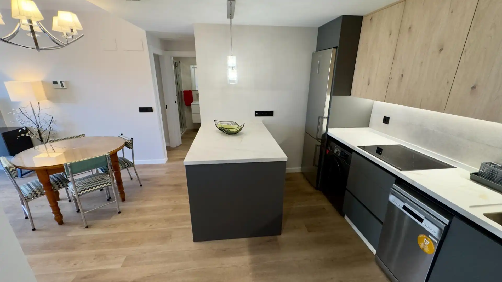 Kitchen of Flat for rent in Granada  with Air Conditioner, Heating and Terrace