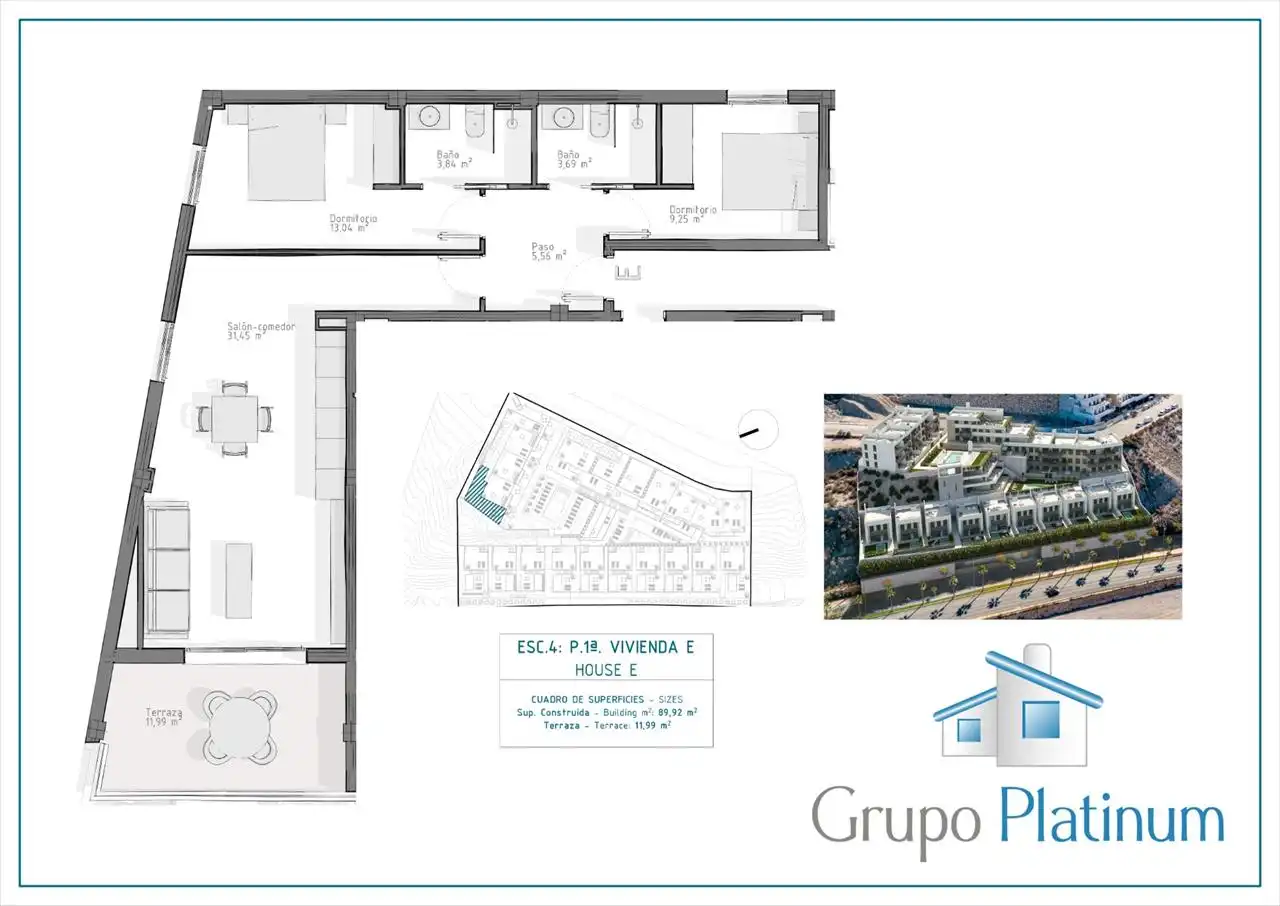 Apartamento con piscina en venta en El Hornillo, imagen 4