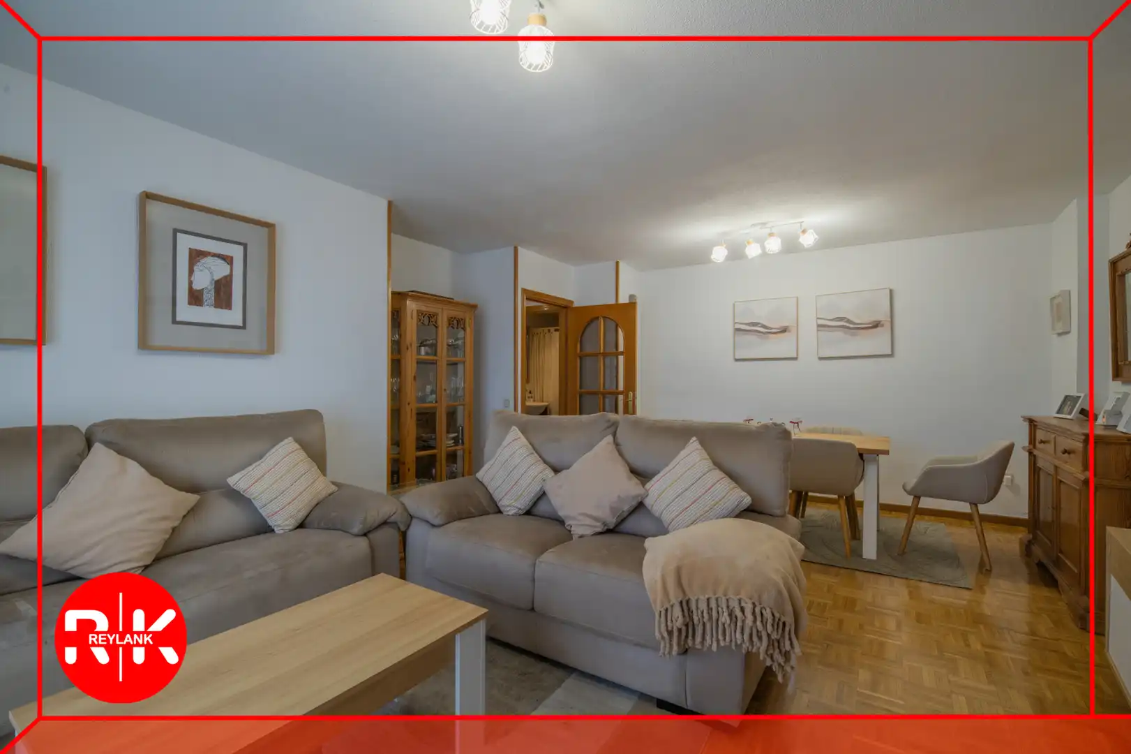 Living room of Flat for sale in Torrejón de Ardoz  with Air Conditioner, Heating and Private garden