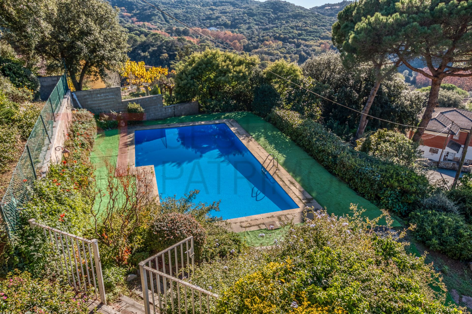 Swimming pool of Houses for sale in Vallromanes  with Heating, Private garden and Terrace