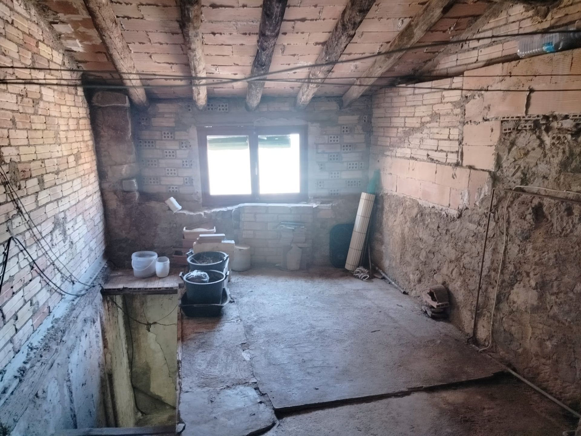 Cocina de Finca rústica en venta en Horta de Sant Joan con Balcón