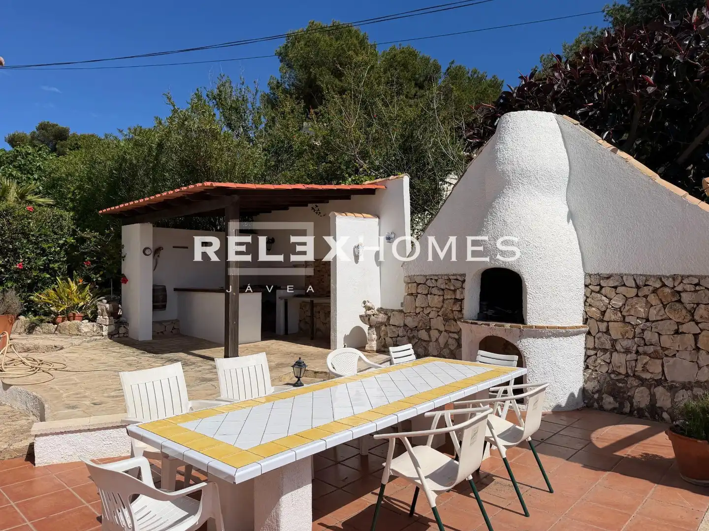 Terrace of Houses for sale in Jávea / Xàbia  with Private garden, Terrace and Swimming Pool