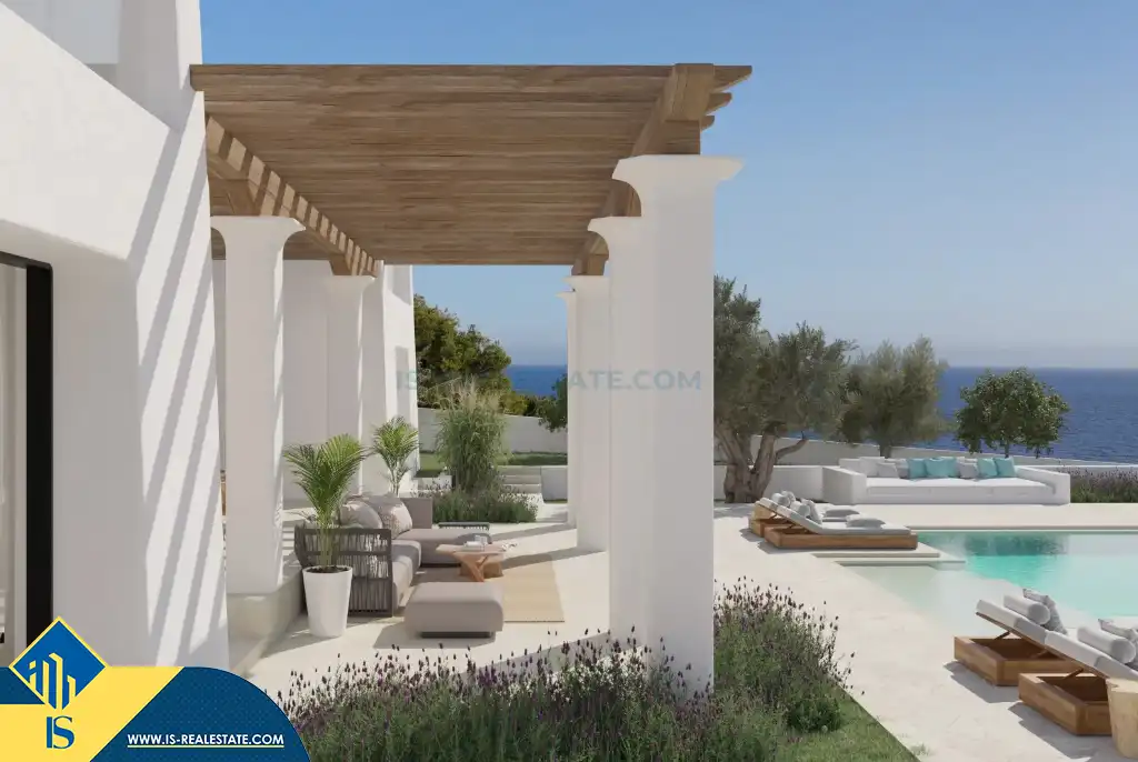 Terrace of Houses for sale in Santa Eulària des Riu  with Terrace, Swimming Pool and Furnished