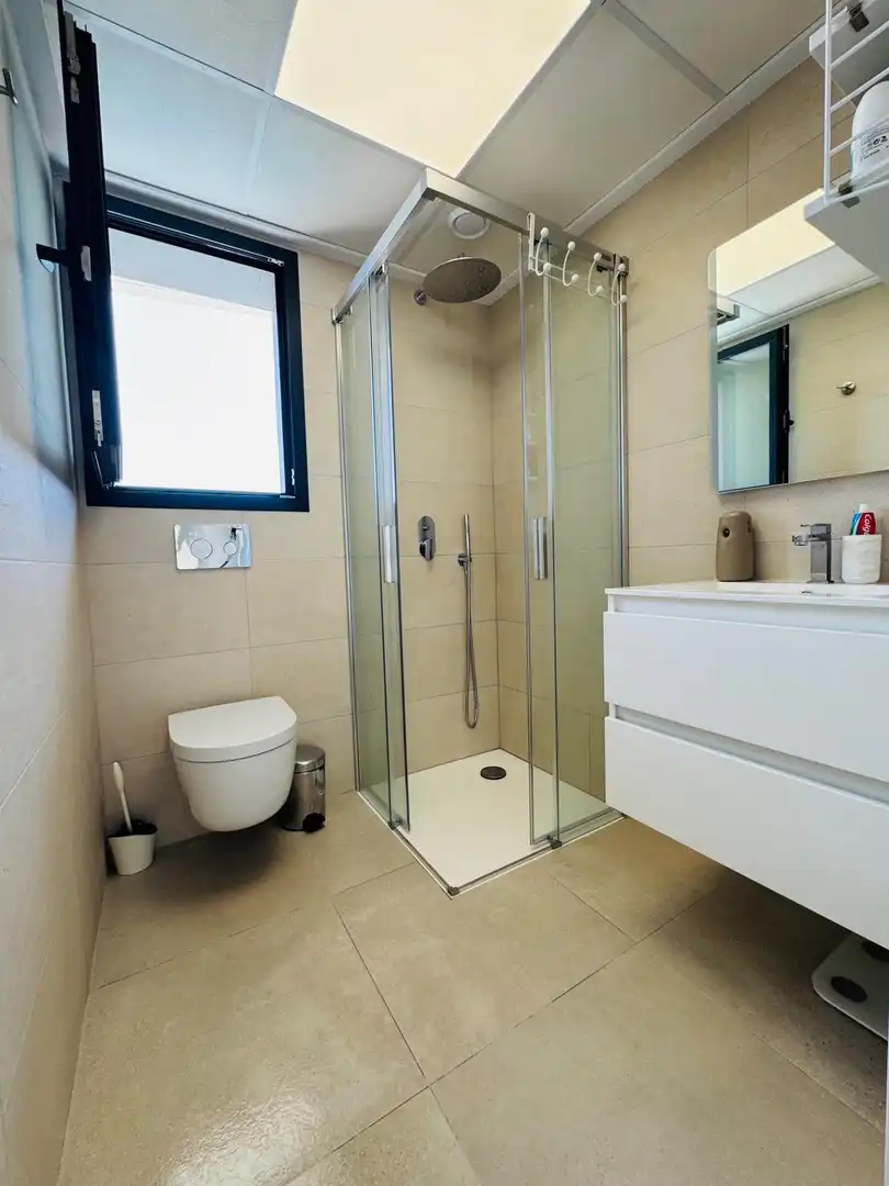 Bathroom of Houses for rent in Santa Pola  with Air Conditioner, Heating and Private garden