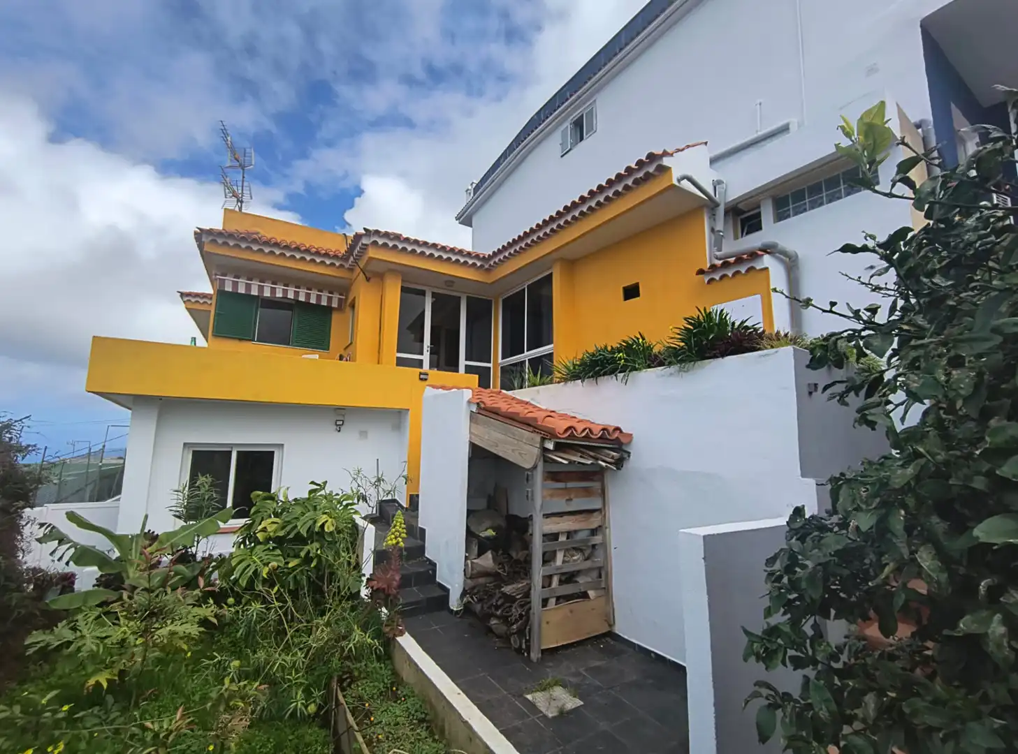 Vista exterior de Casa o chalet en venta en El Sauzal con Jardín privado, Terraza y Trastero