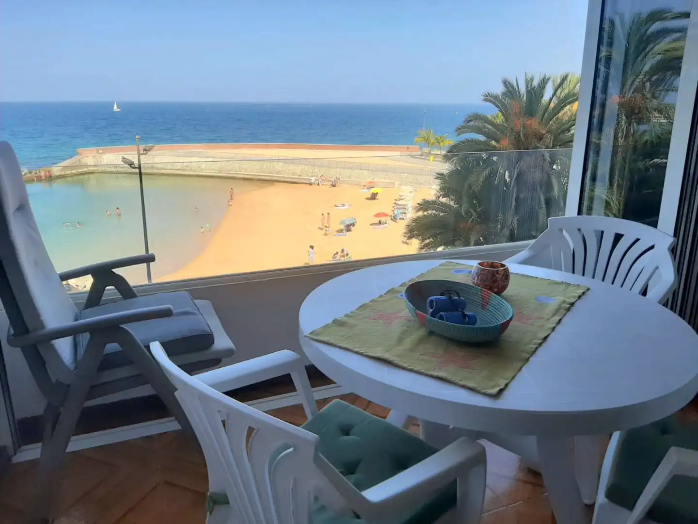 Terrasse von Wohnung zum Verkauf in Arguineguín
