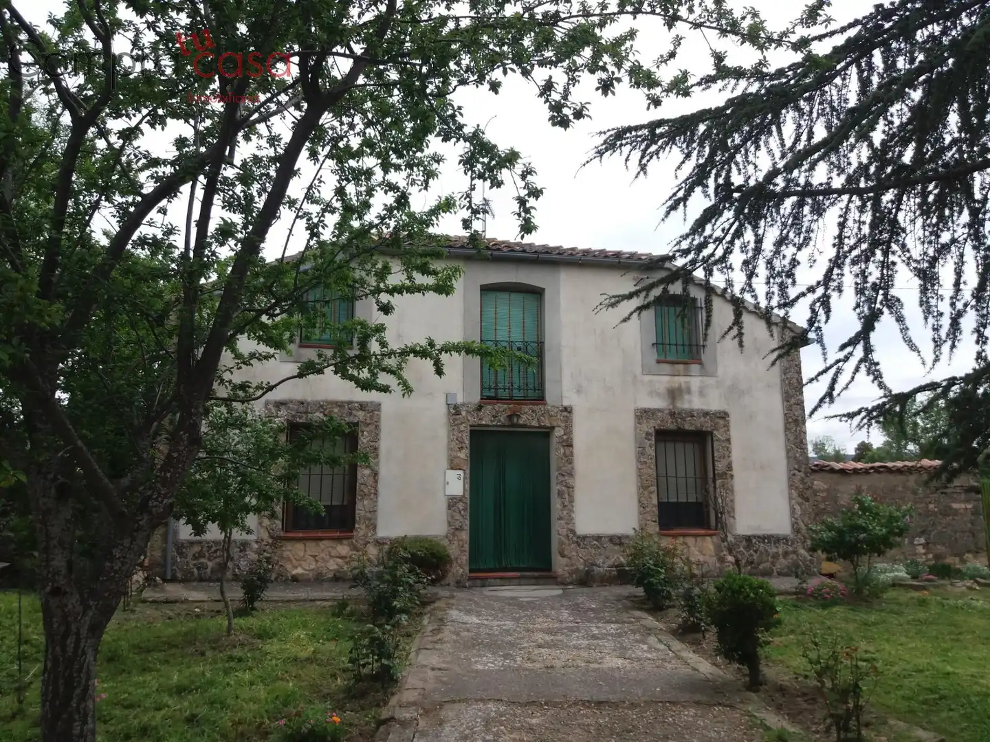 Vista exterior de Finca rústica en venta en Turégano con Jardín privado y Trastero