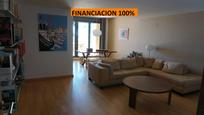 Living room of Single-family semi-detached for sale in  Zaragoza Capital  with Heating, Parquet flooring and Terrace