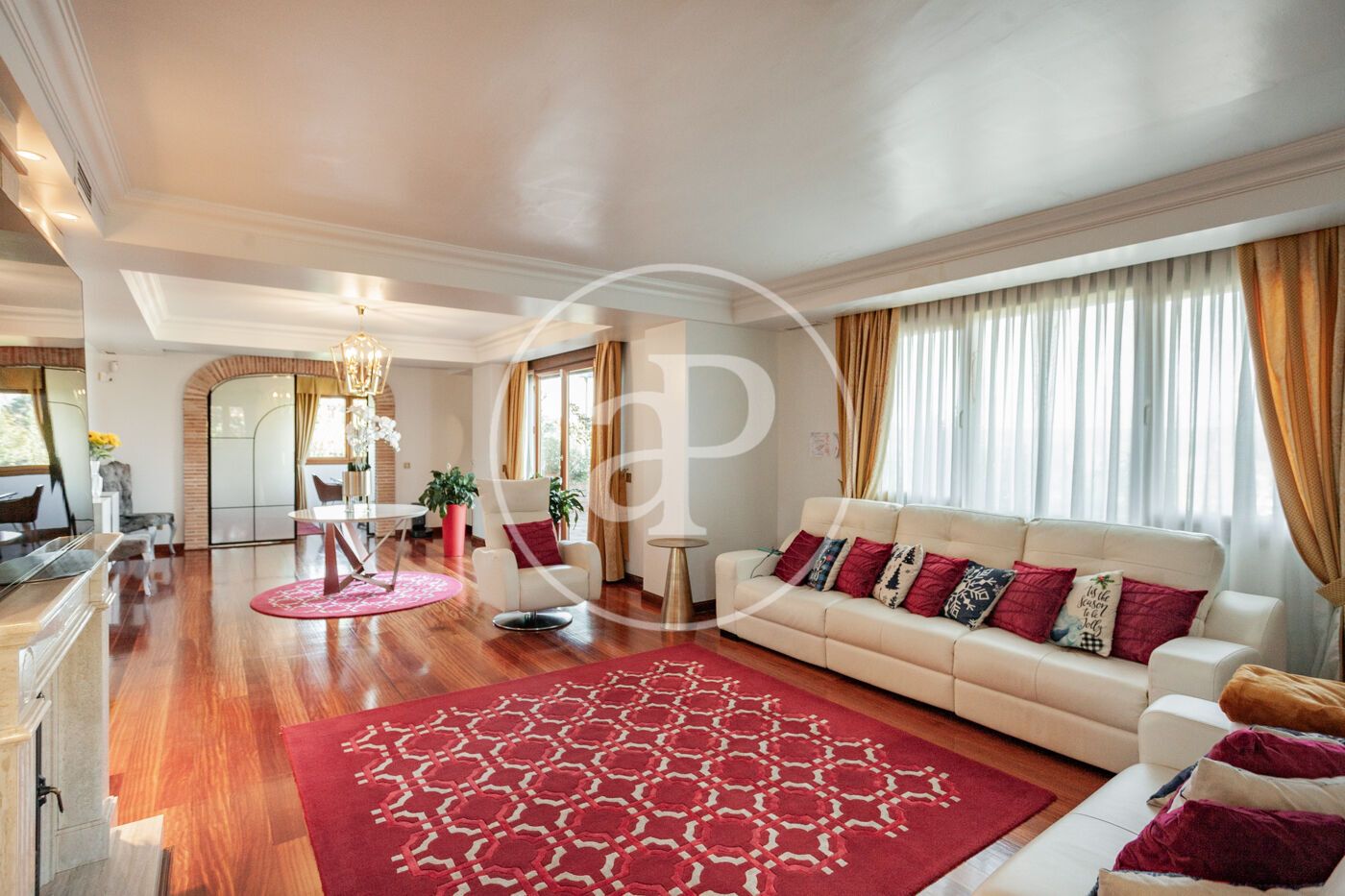 Living room of House or chalet for sale in Pozuelo de Alarcón  with Air Conditioner, Heating and Private garden