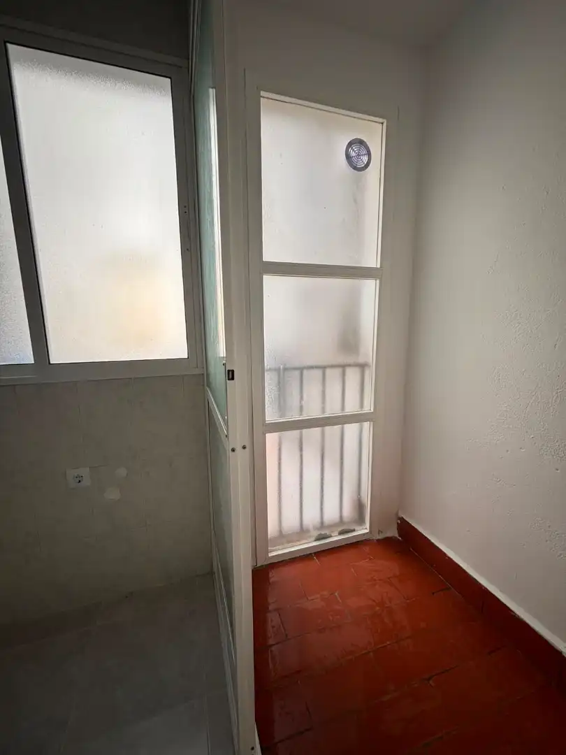 Balcony of Flat for rent in Almendralejo  with Air Conditioner, Furnished and Oven