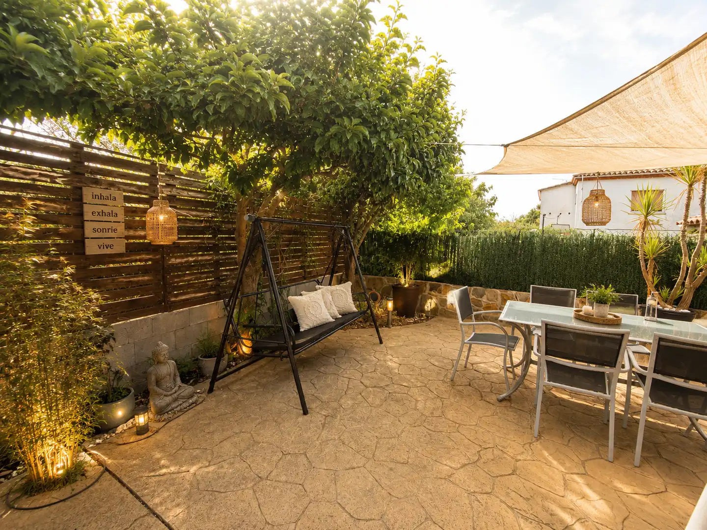 Terrassa de Casa o xalet en venda en Rubí amb Aire condicionat, Calefacció i Jardí privat