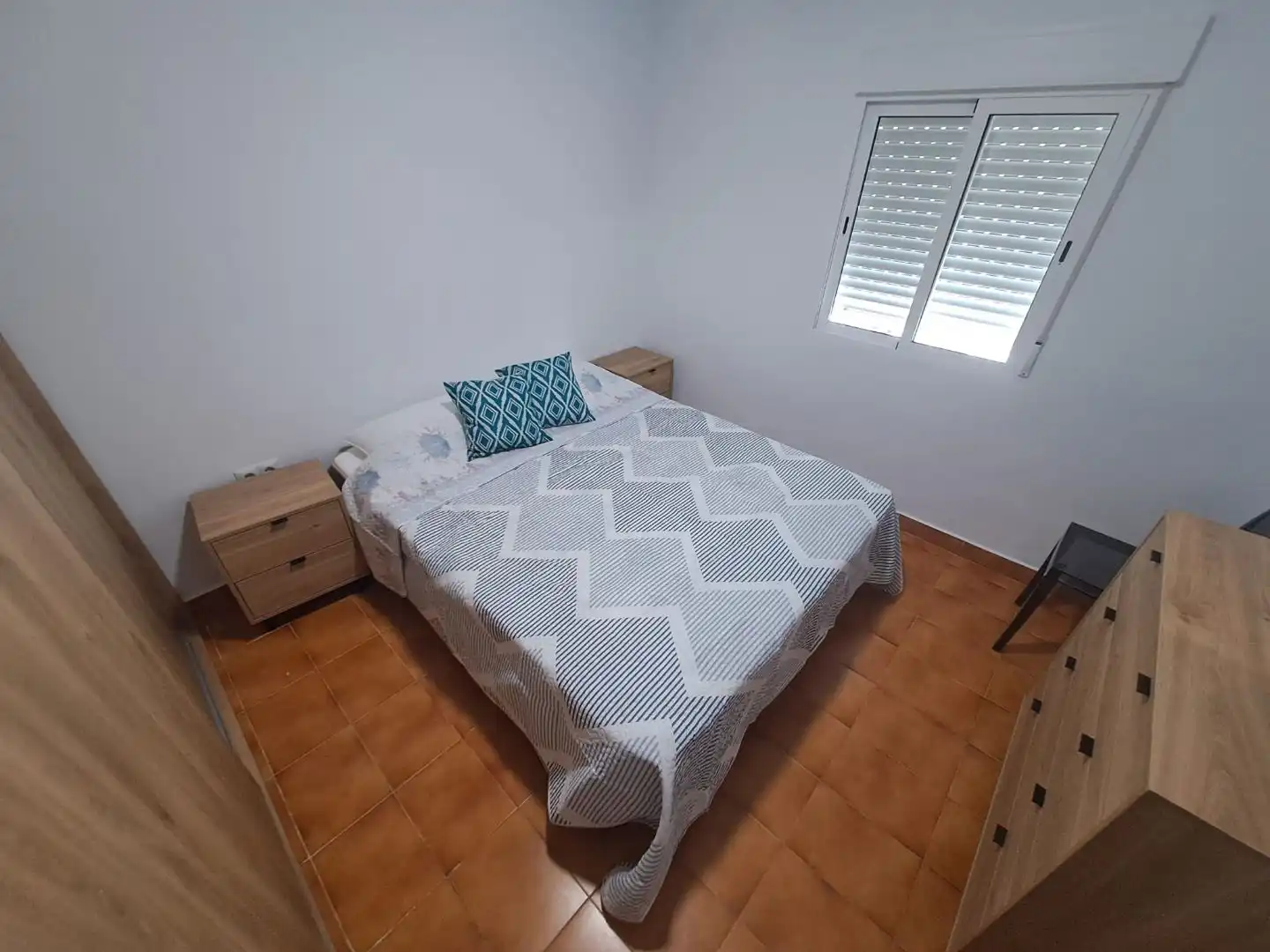 Bedroom of Flat for rent in Avenida Alemania-Italia