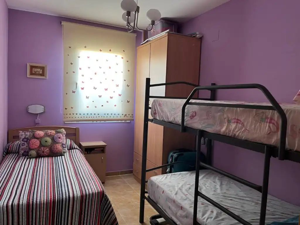 Bedroom of Flat for rent in Benicarló  with Air Conditioner, Heating and Furnished