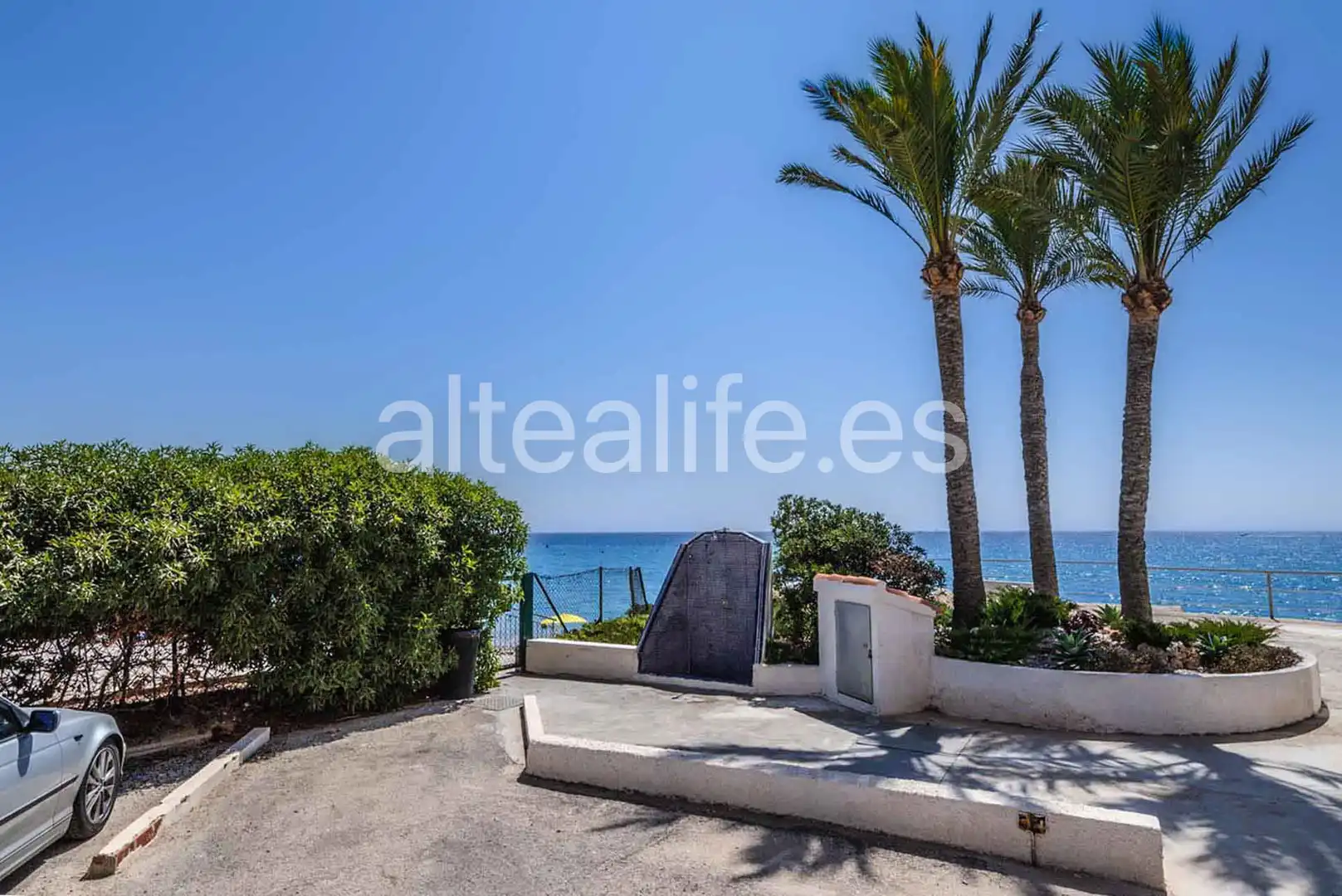 Vista exterior de Apartament de lloguer en Altea amb Calefacció, Terrassa i Moblat
