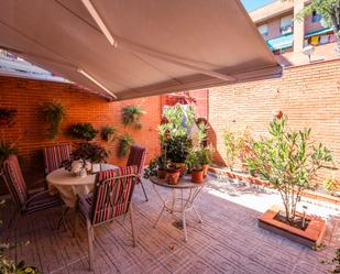 Terrace of Single-family semi-detached for sale in  Madrid Capital  with Air Conditioner