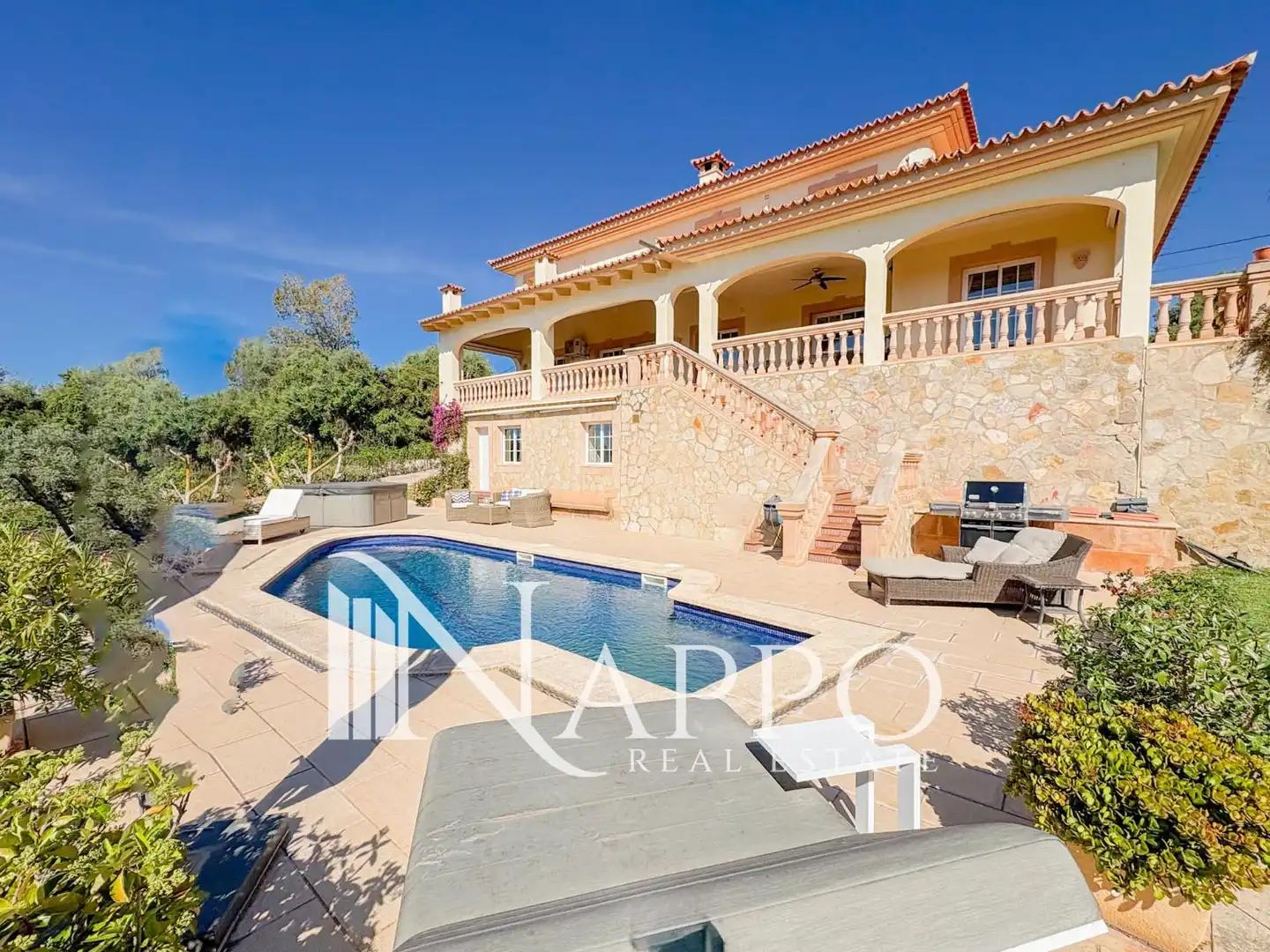 Vista exterior de Casa o xalet en venda en  Palma de Mallorca amb Aire condicionat, Calefacció i Jardí privat