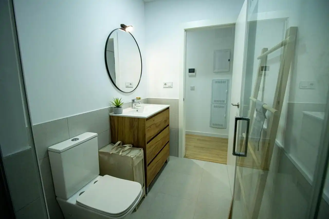 Bathroom of Flat for rent in Sant Joan d'Alacant  with Air Conditioner and Terrace