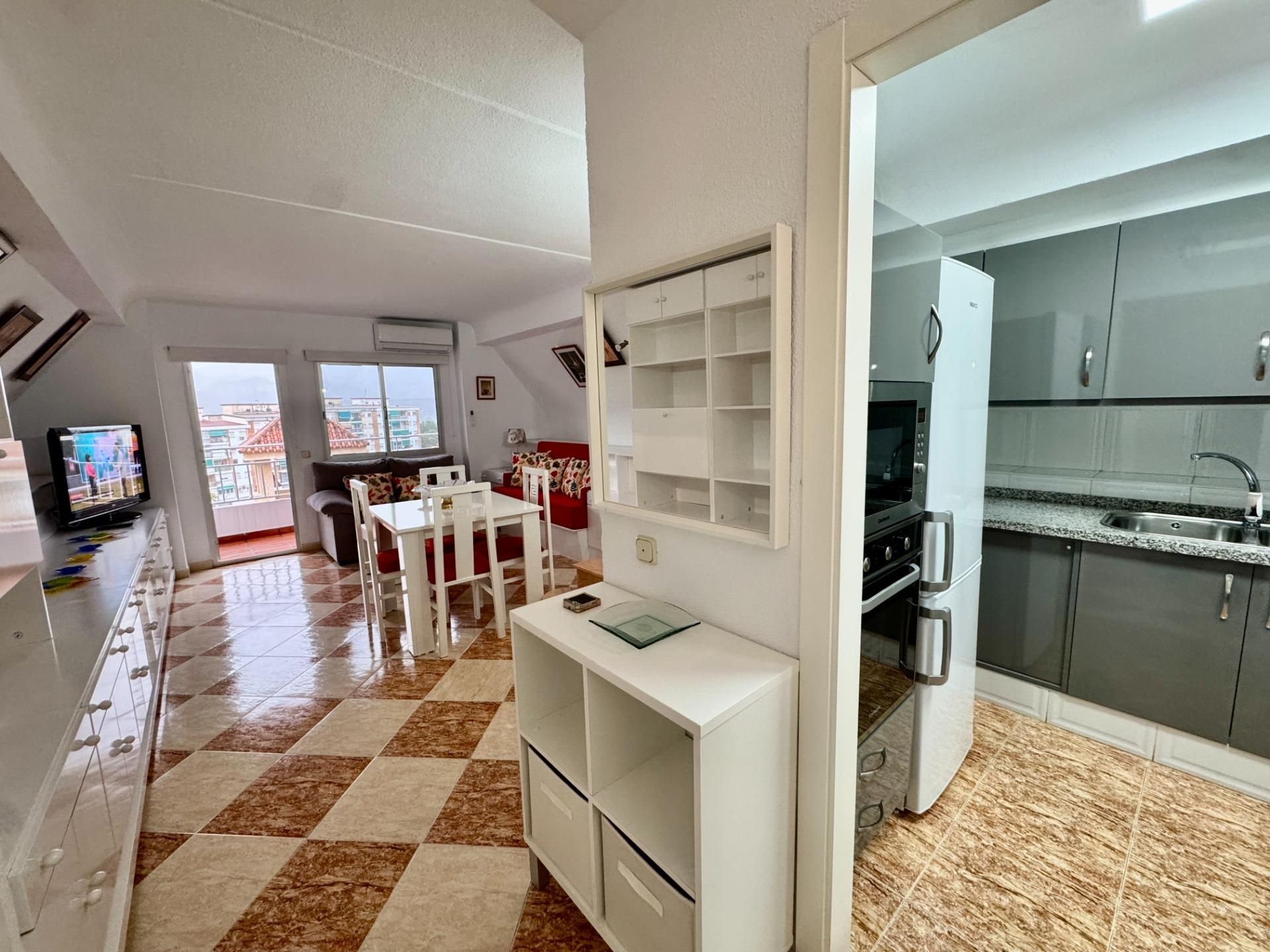 Cuina de Apartament en venda en Málaga Capital amb Aire condicionat i Terrassa