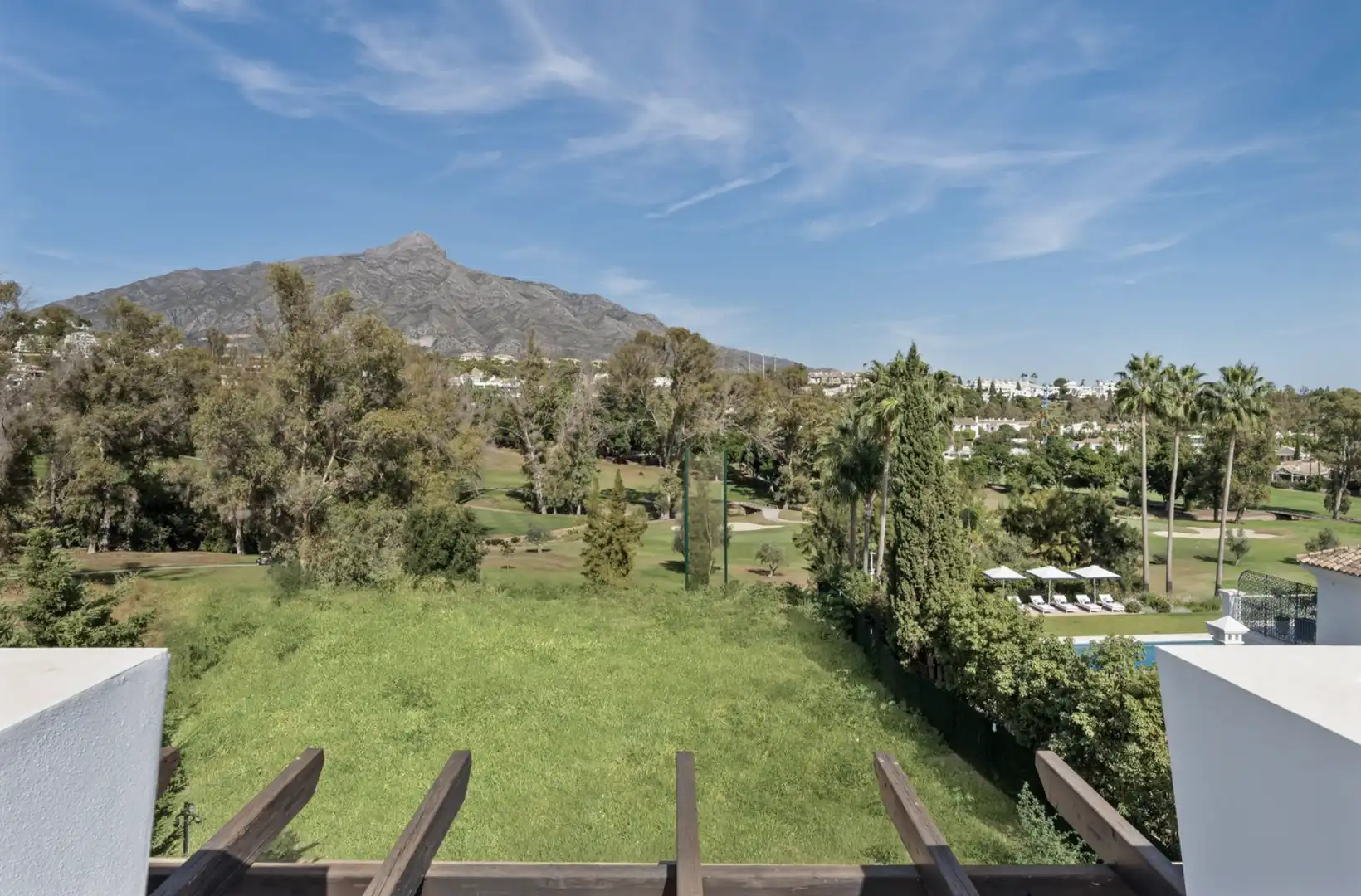 Garden of Houses for rent in Marbella  with Air Conditioner, Private garden and Swimming Pool