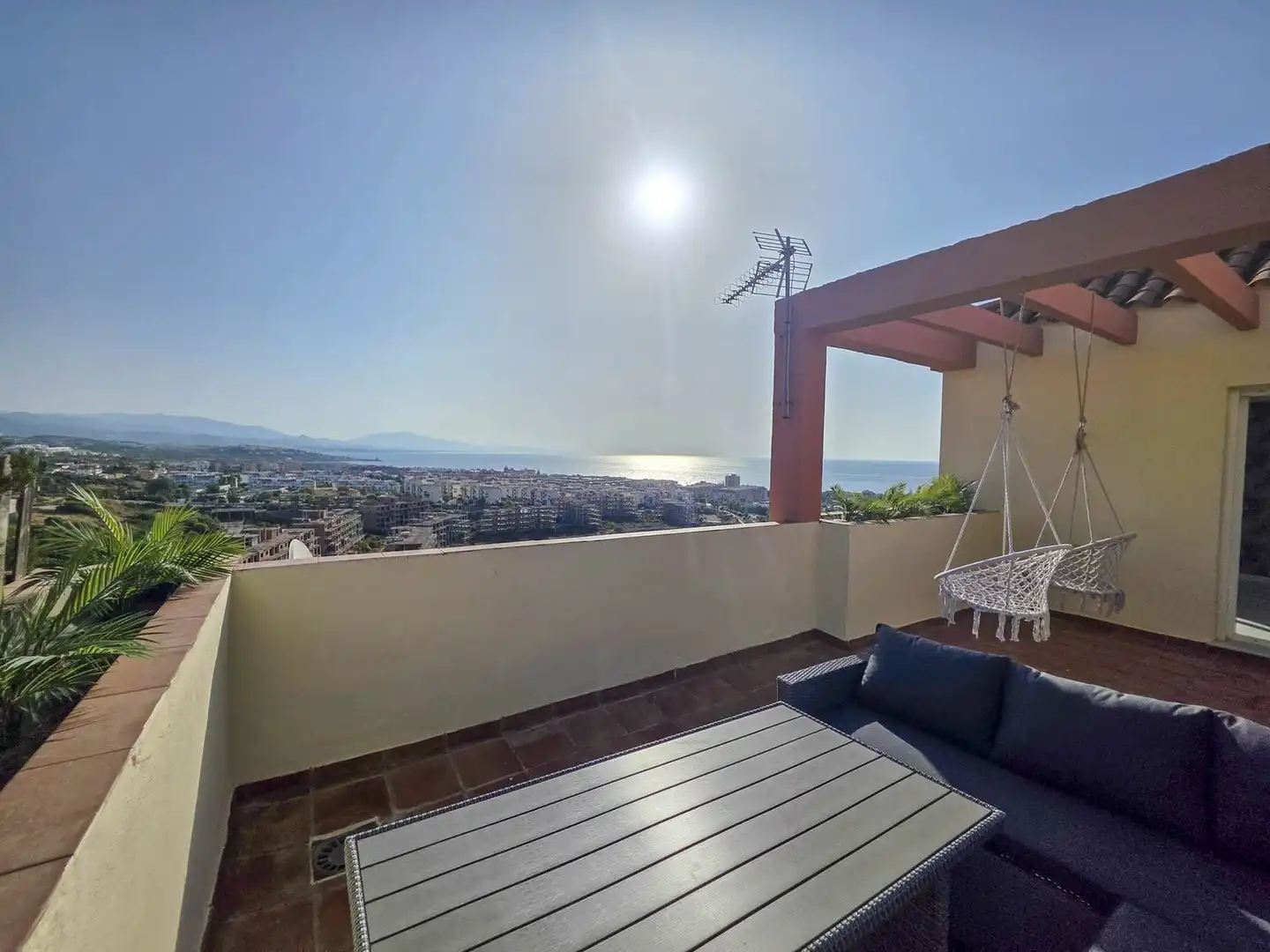 Terrace of Attic for sale in Manilva  with Air Conditioner, Terrace and Furnished