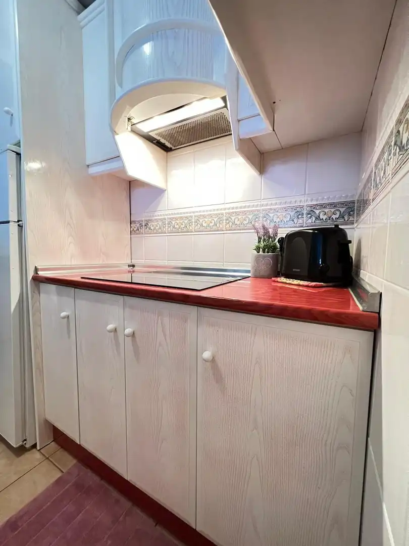 Cocina de Apartamento en venta en Torrevieja con Jardín privado, Terraza y Amueblado