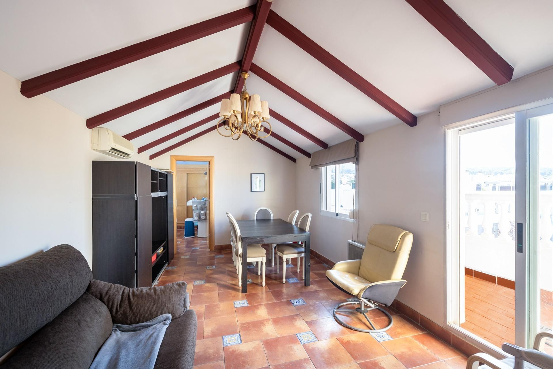 Living room of Attic for sale in La Zubia  with Heating, Terrace and Balcony