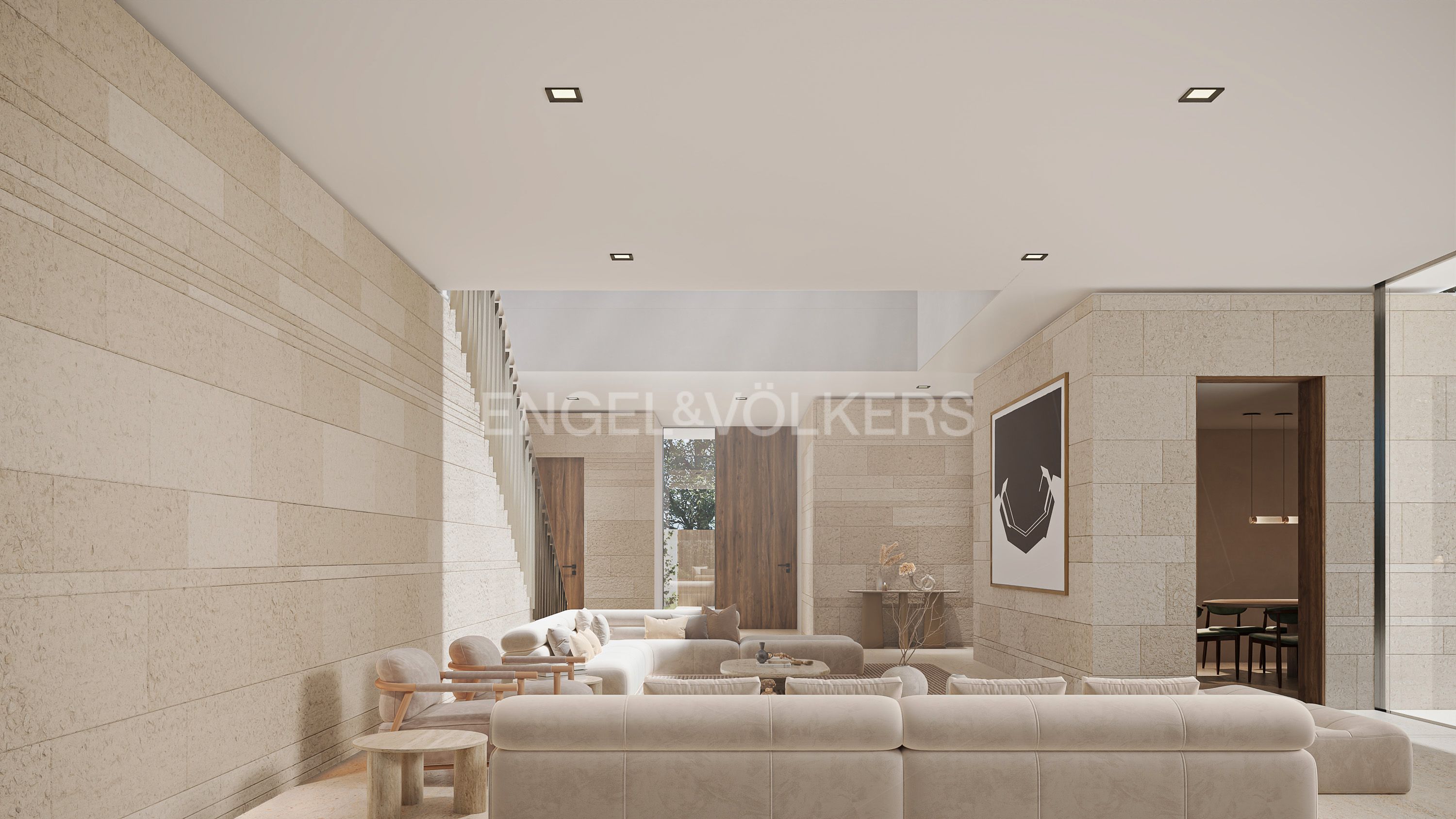 Sala d'estar de Casa o xalet en venda en  Madrid Capital amb Aire condicionat, Calefacció i Jardí privat