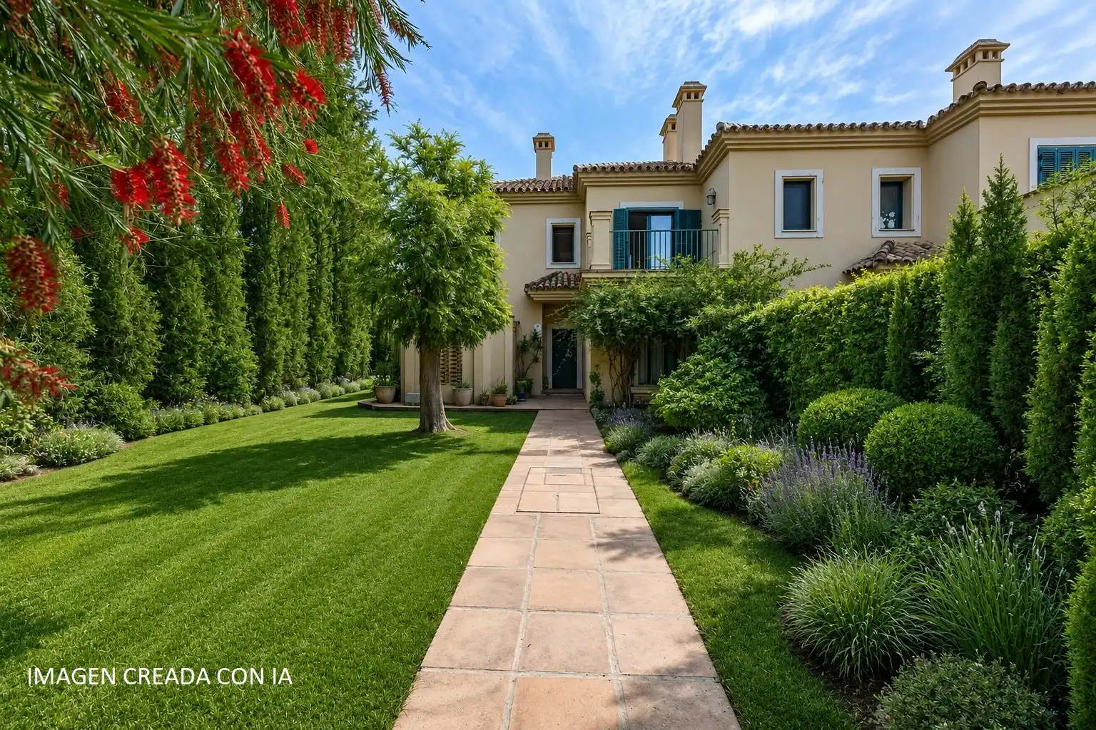 Jardín de Casa adosada en venta en Sotogrande con Jardín privado, Terraza y Piscina