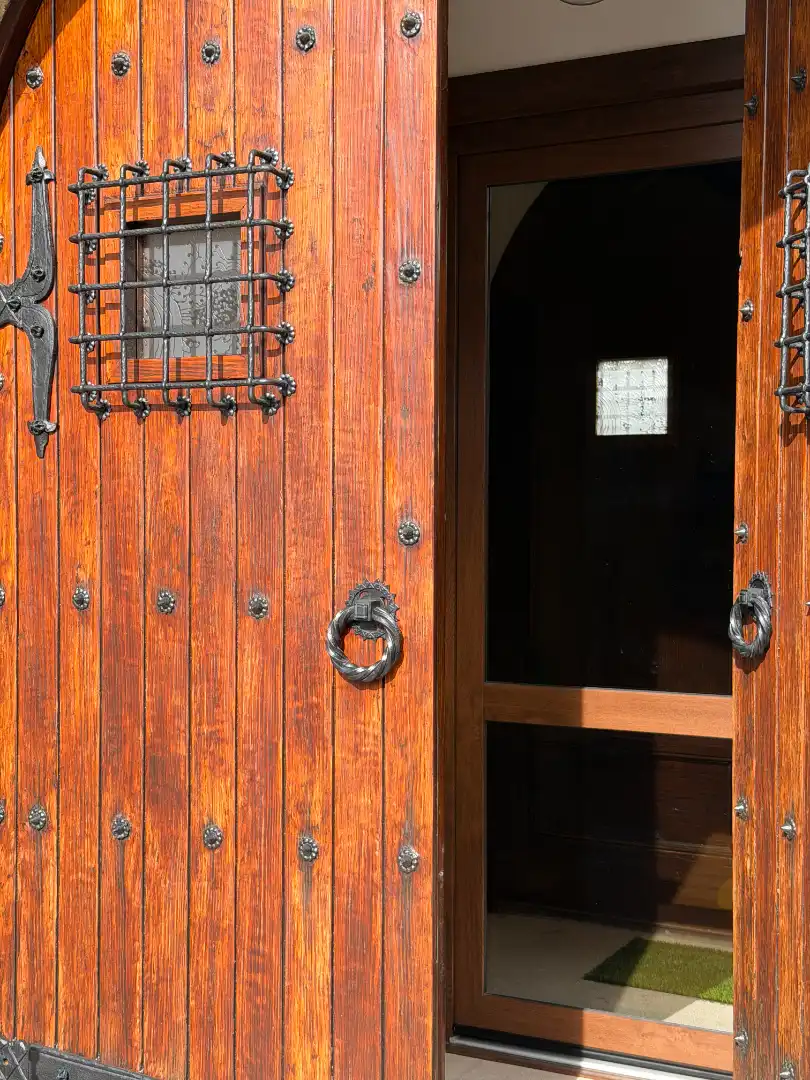Vista exterior de Finca rústica en venta en Moià con Calefacción, Jardín privado y Parquet