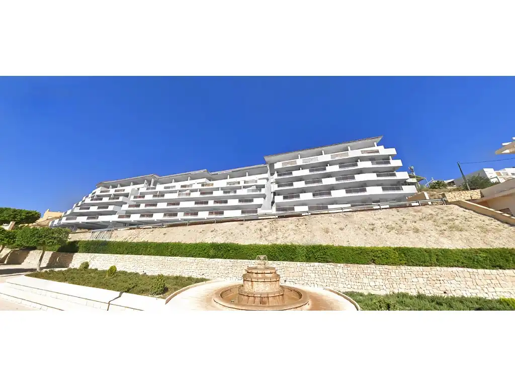 Vista exterior de Apartamento en venta en Relleu con Jardín privado y Piscina