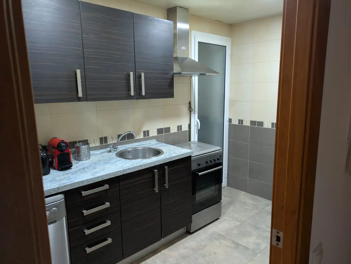 Cocina de Piso de alquiler en Rubí con Calefacción, Amueblado y Horno