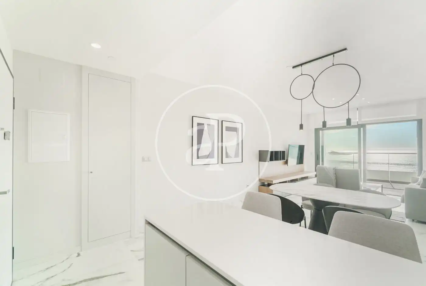 Cocina de Piso en venta en Benidorm con Aire acondicionado, Calefacción y Jardín privado