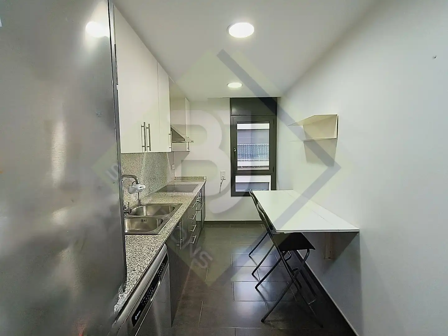 Cocina de Piso de alquiler en Mataró con Aire acondicionado, Calefacción y Terraza